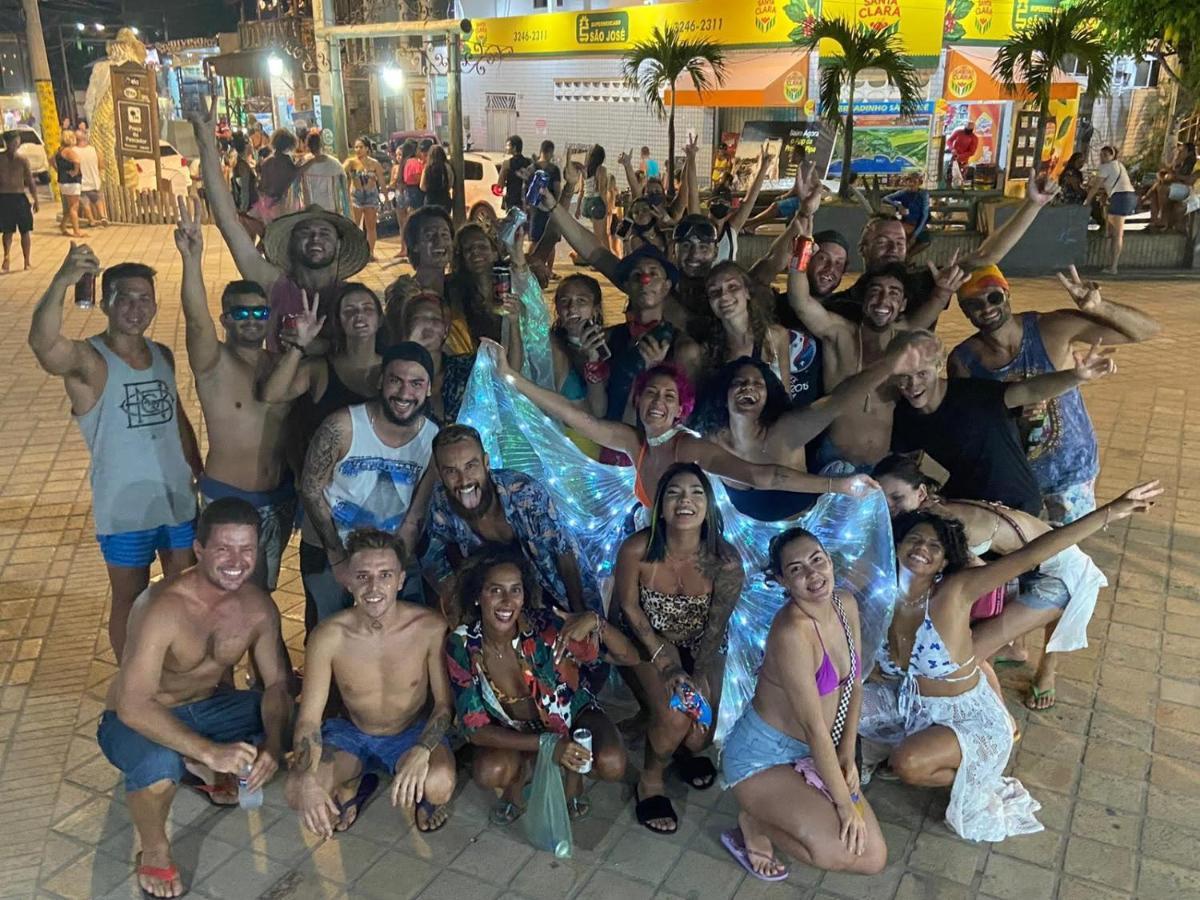 Lagarto Na Banana Hostel Praia de Pipa Exterior foto