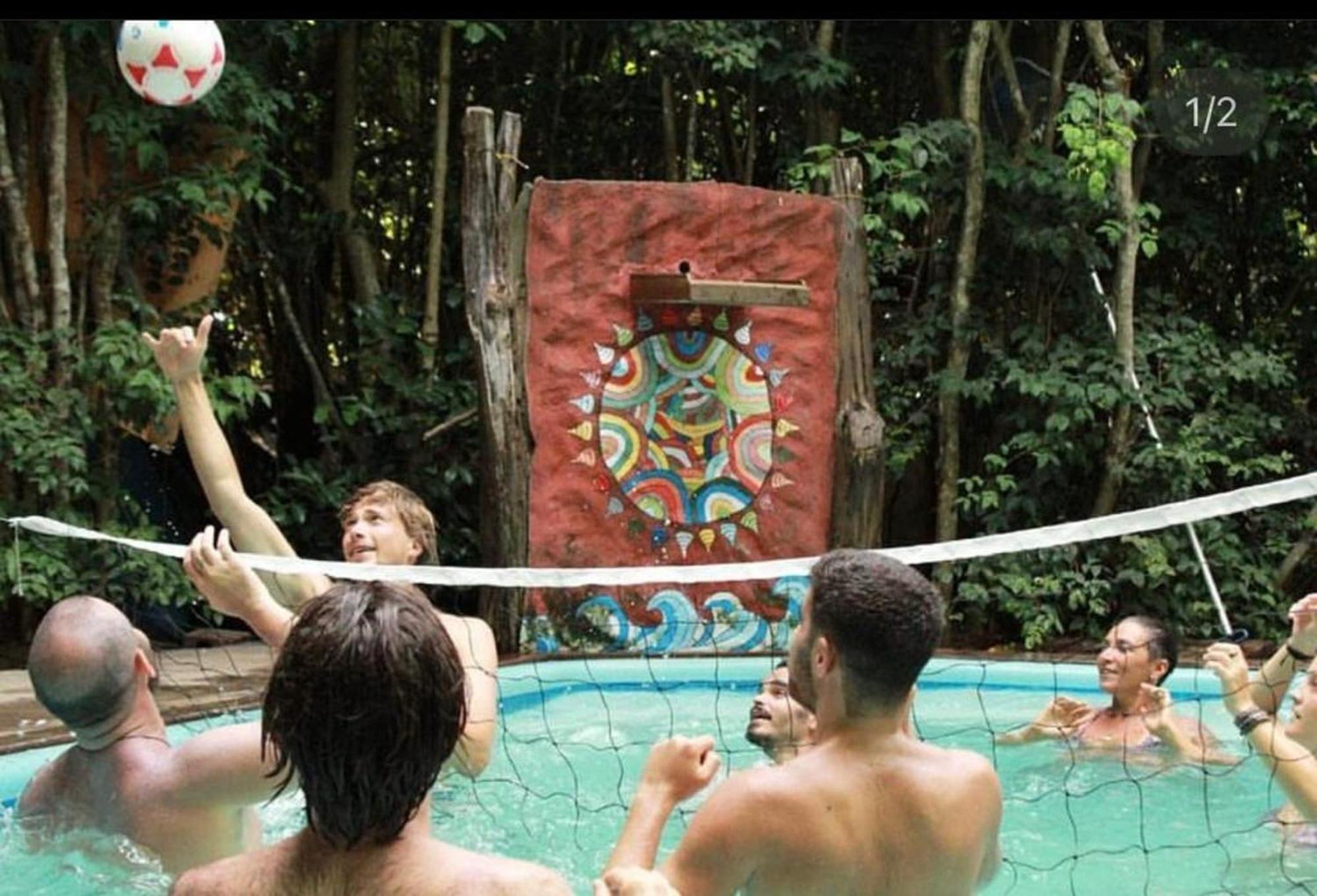 Lagarto Na Banana Hostel Praia de Pipa Exterior foto