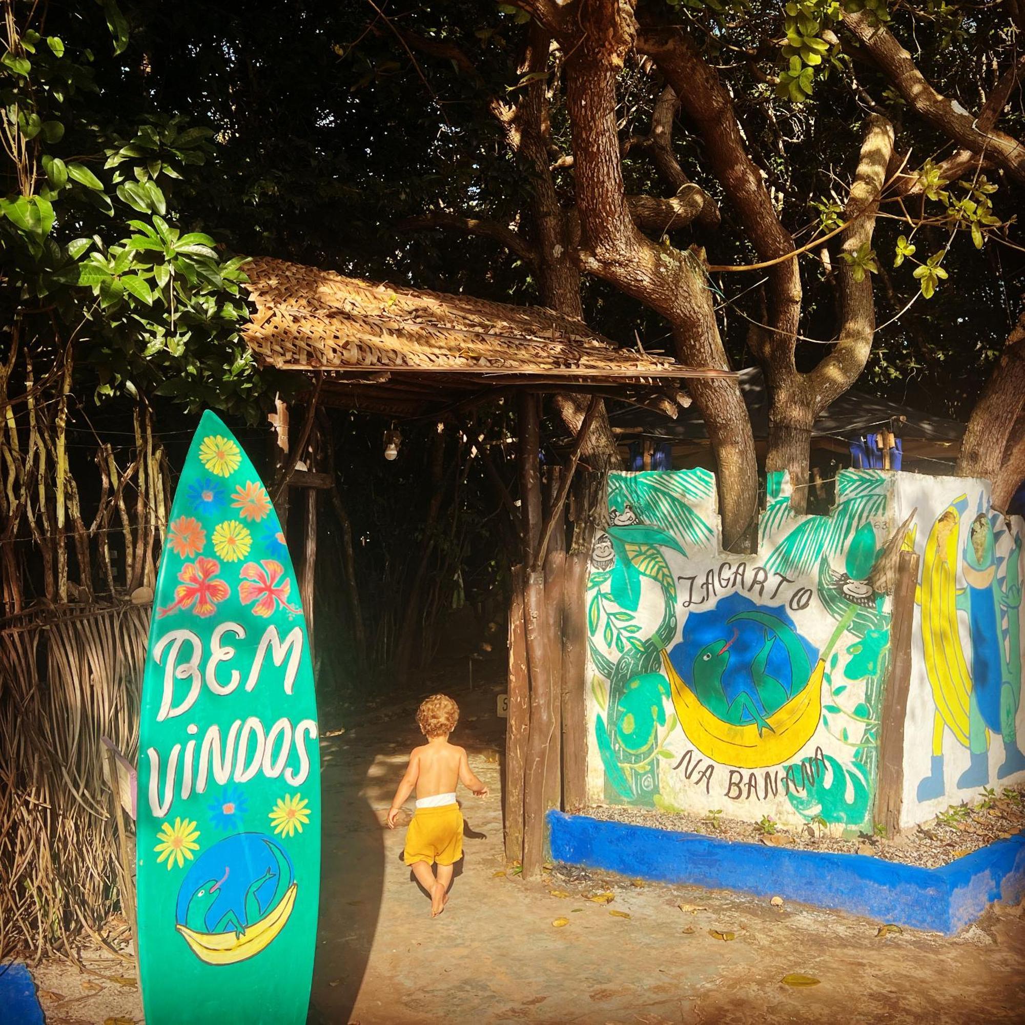 Lagarto Na Banana Hostel Praia de Pipa Exterior foto