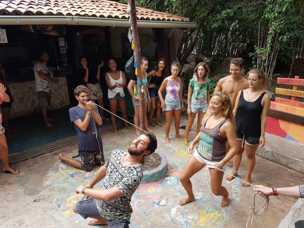 Lagarto Na Banana Hostel Praia de Pipa Exterior foto